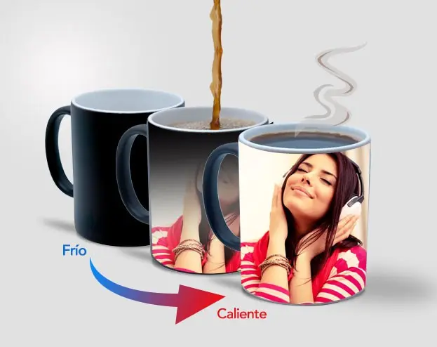 Taza Magica (Negro)